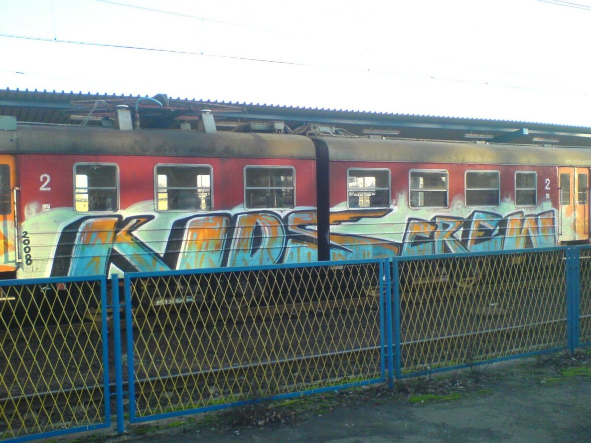 Graffiti Train - Photo by polandtrains