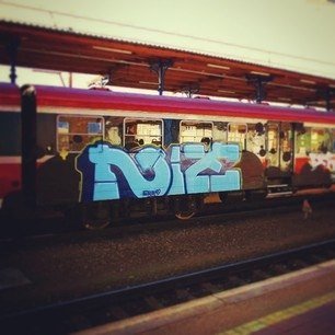 Graffiti Train - Photo by polandtrains