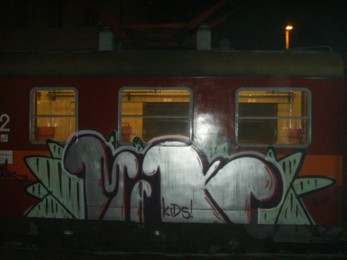 Graffiti Train - Photo by polandtrains