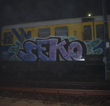 Graffiti Train - Photo by polandtrains