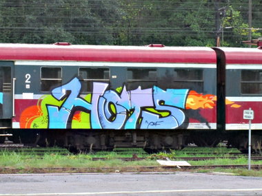 Graffiti Train - Photo by polandtrains