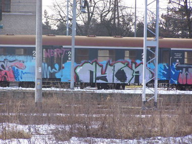 Graffiti Train - Photo by polandtrains