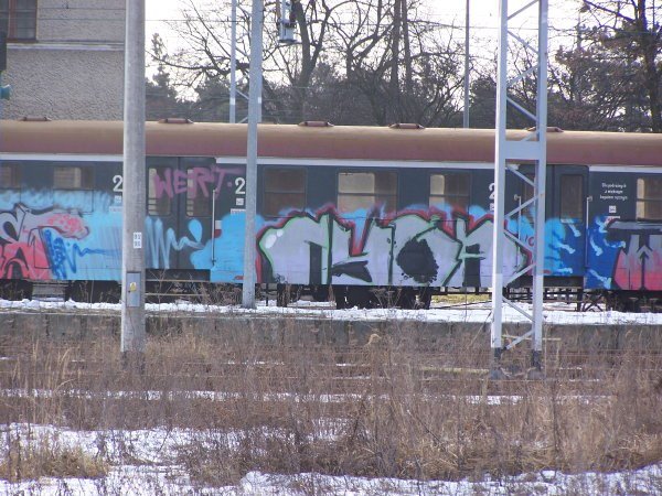 Graffiti Train - Photo by polandtrains