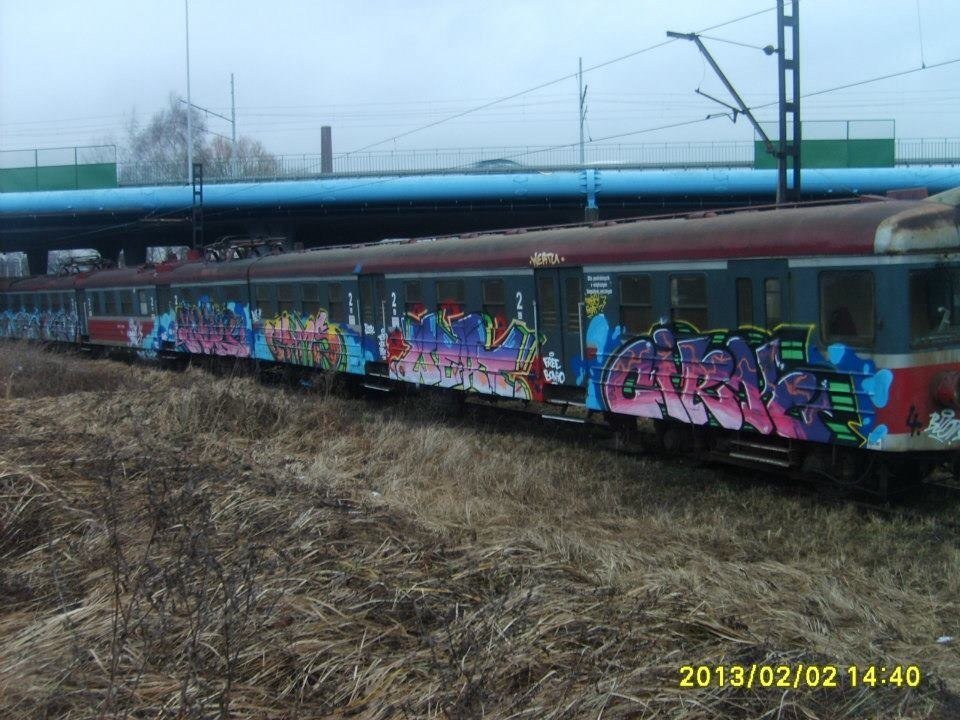 Graffiti Train - Photo by polandtrains