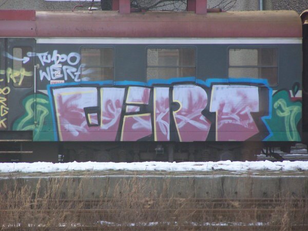 Graffiti Train - Photo by polandtrains