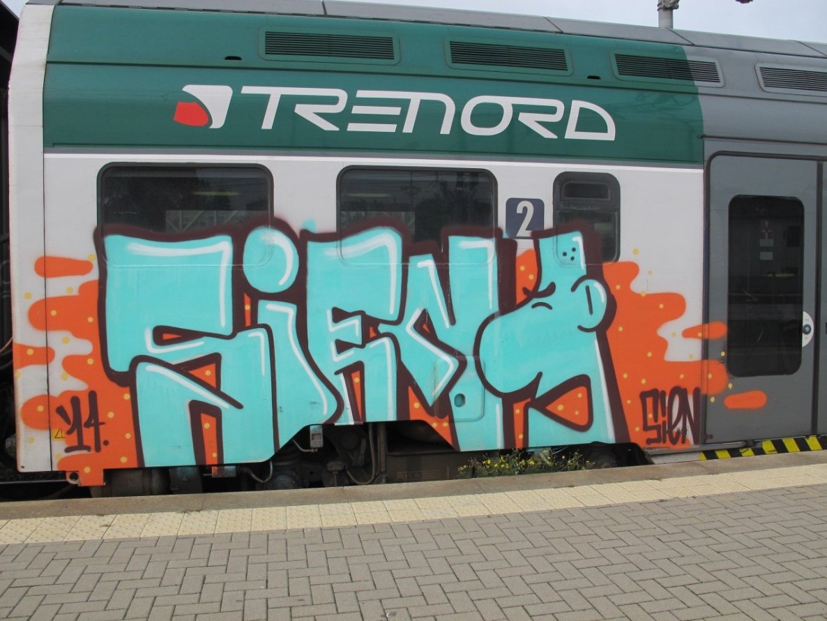 Graffiti Train - Photo by polandtrains