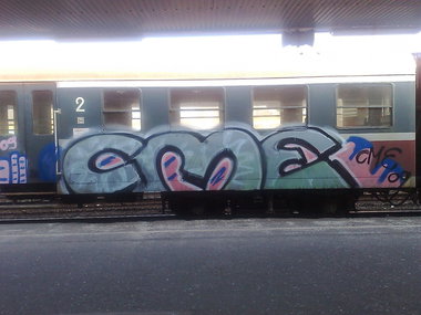 Graffiti Train - Photo by polandtrains