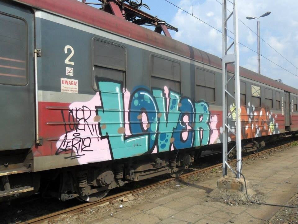 Graffiti Train - Photo by polandtrains