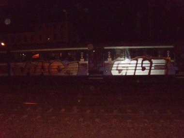 Graffiti Train - Photo by polandtrains