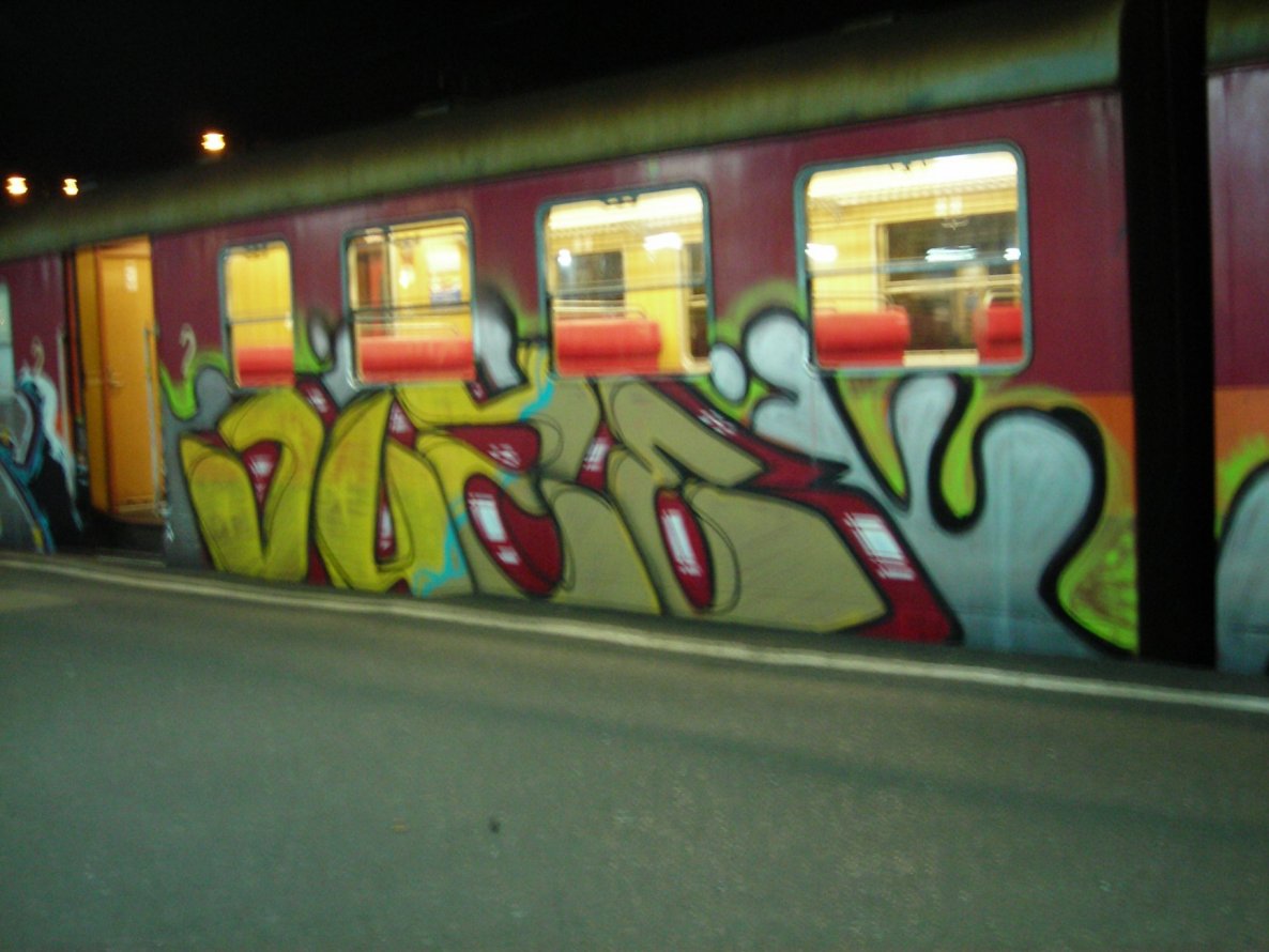 Graffiti Train - Photo by polandtrains