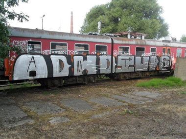 Graffiti Train - Photo by polandtrains