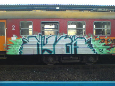 Graffiti Train - Photo by polandtrains