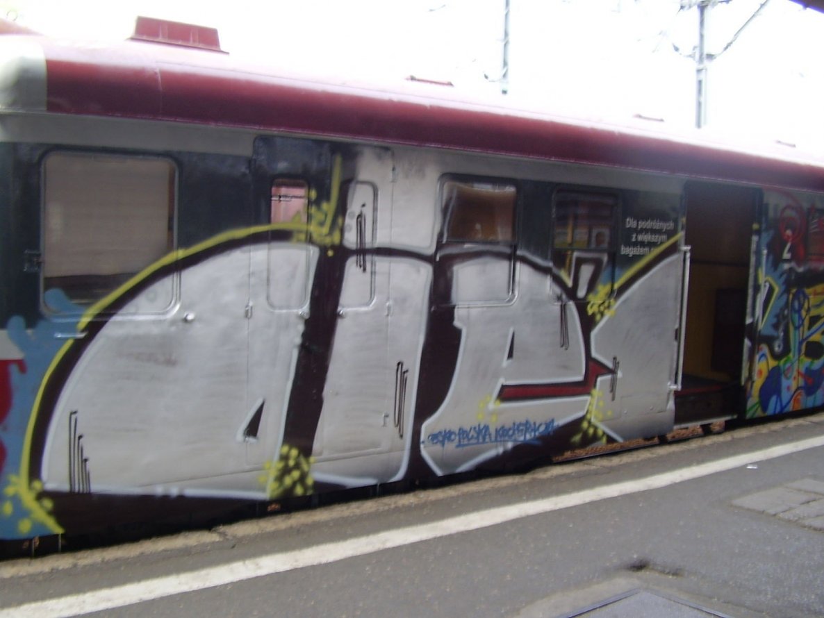 Graffiti Train - Photo by polandtrains