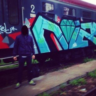 Graffiti Wall - Photo by polandtrains