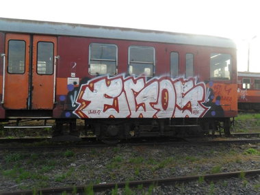 Graffiti Train - Photo by polandtrains