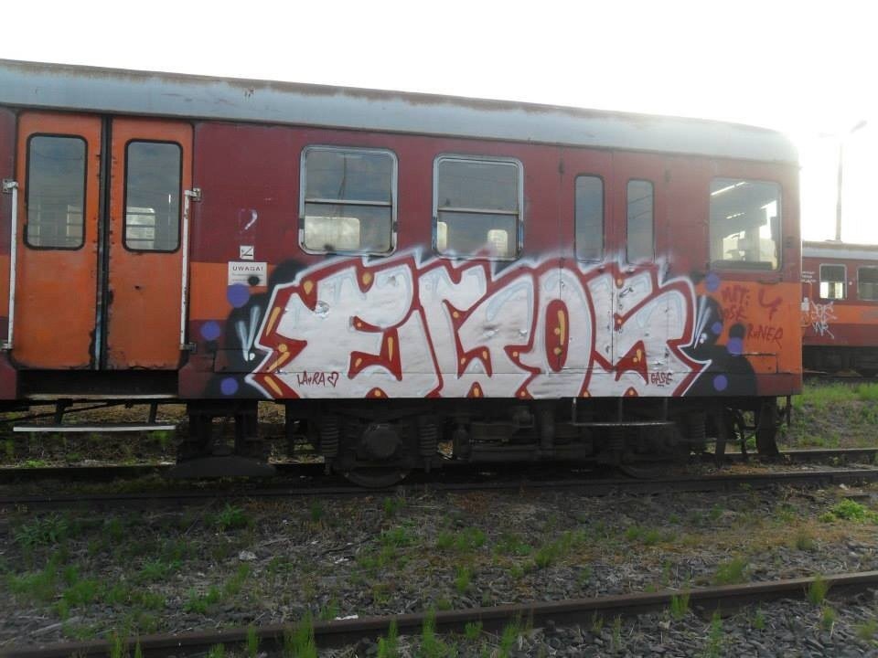 Graffiti Train - Photo by polandtrains