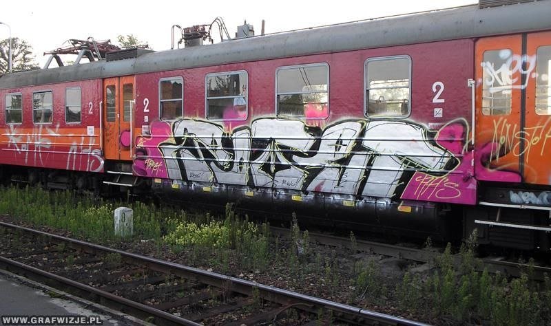 Graffiti Train - Photo by polandtrains