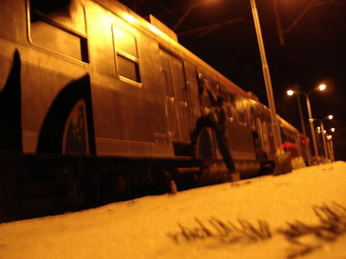 Graffiti Train - Photo by polandtrains