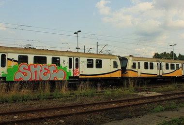 Graffiti Train - Photo by polandtrains