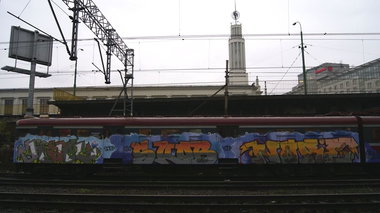 Graffiti Train - Photo by polandtrains