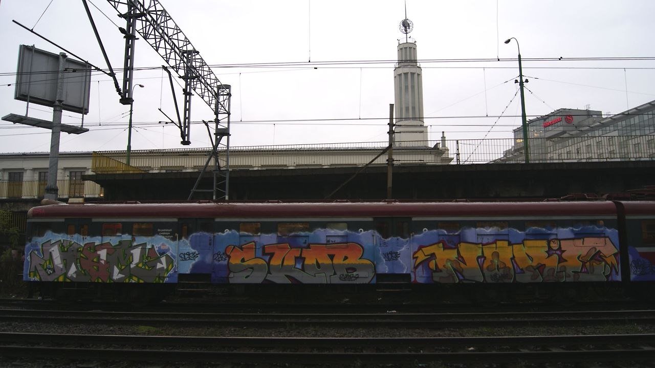 Graffiti Train - Photo by polandtrains