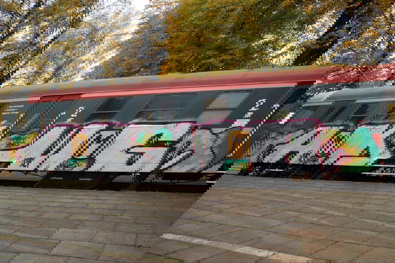 Graffiti Train - Photo by polandtrains