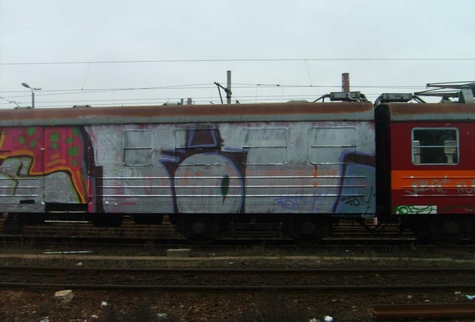 Graffiti Train - Photo by polandtrains