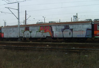Graffiti Train - Photo by polandtrains