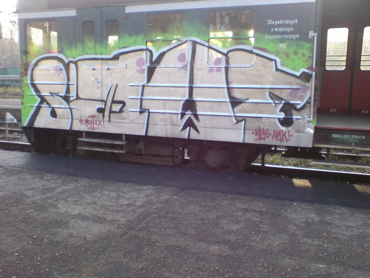 Graffiti Train - Photo by polandtrains