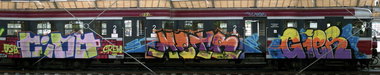 Graffiti Train - Photo by polandtrains