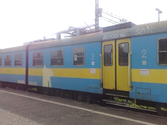 Graffiti Train - Photo by polandtrains