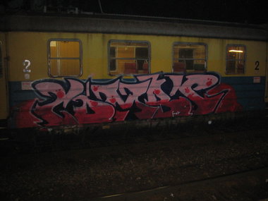 Graffiti Train - Photo by polandtrains