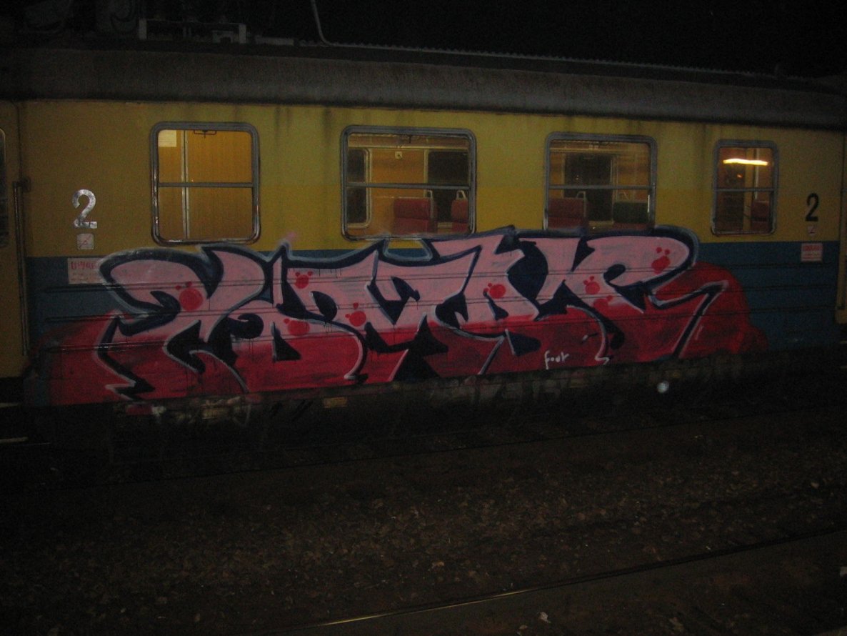 Graffiti Train - Photo by polandtrains