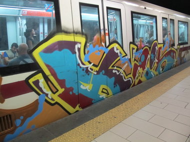 Graffiti Train - Photo by polandtrains