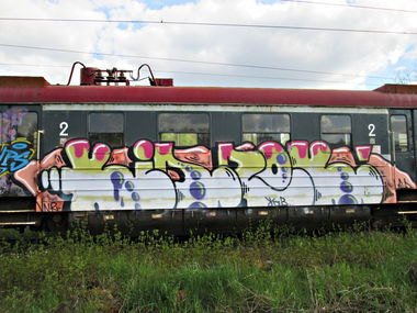 Graffiti Train - Photo by polandtrains