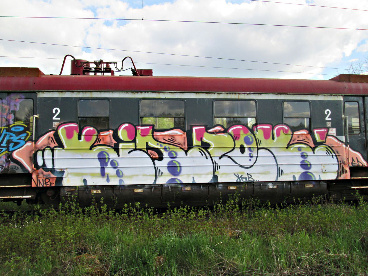 Graffiti Train - Photo by polandtrains