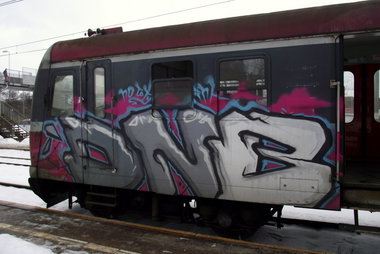 Graffiti Train - Photo by polandtrains