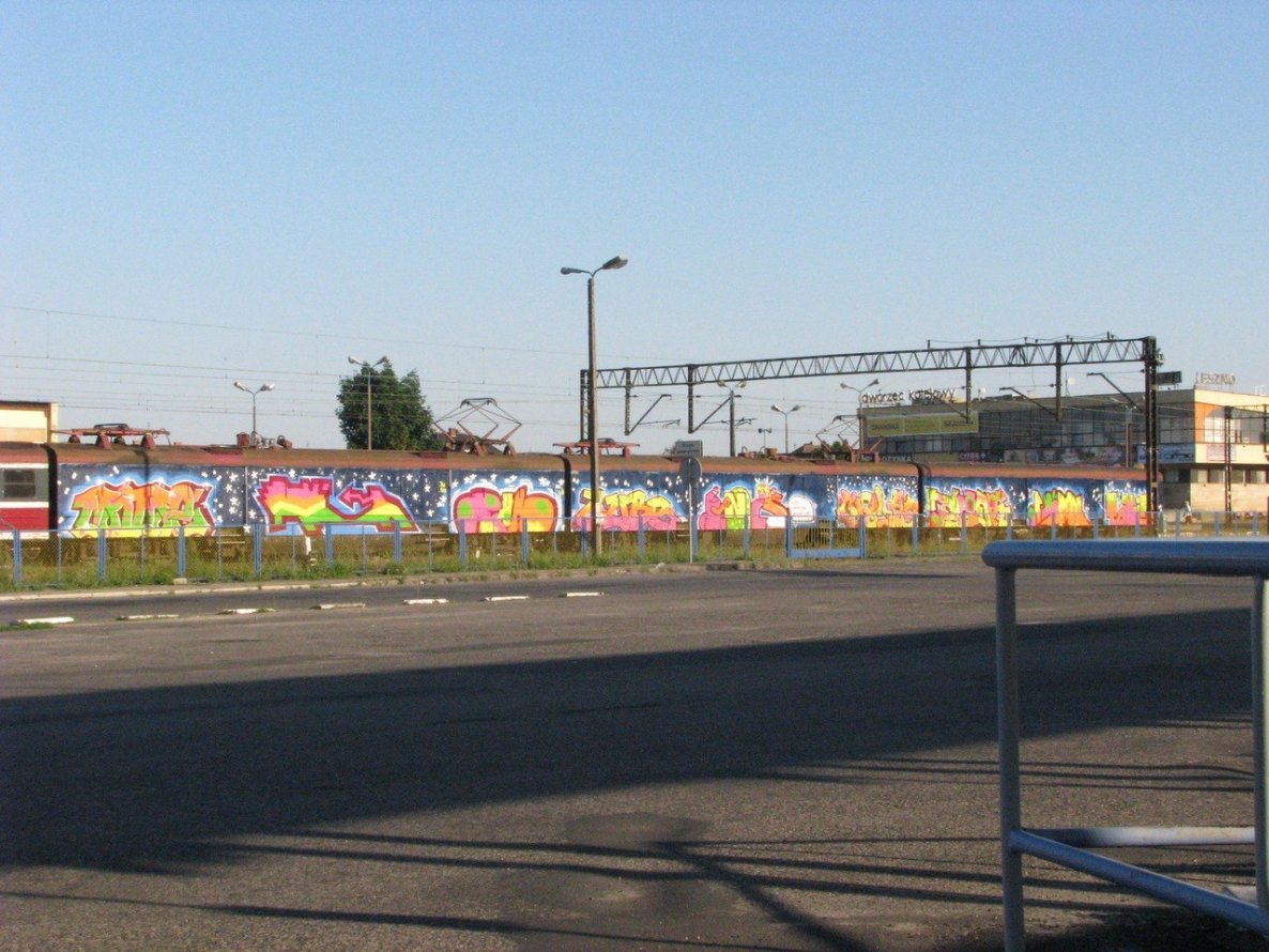Graffiti Train - Photo by polandtrains