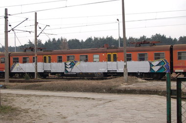 Graffiti Train - Photo by polandtrains