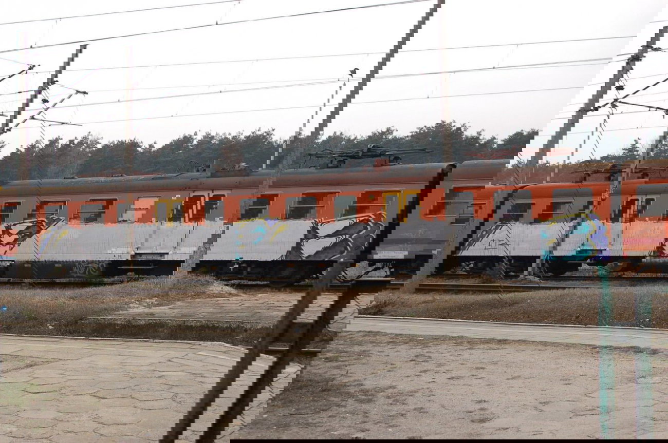 Graffiti Train - Photo by polandtrains