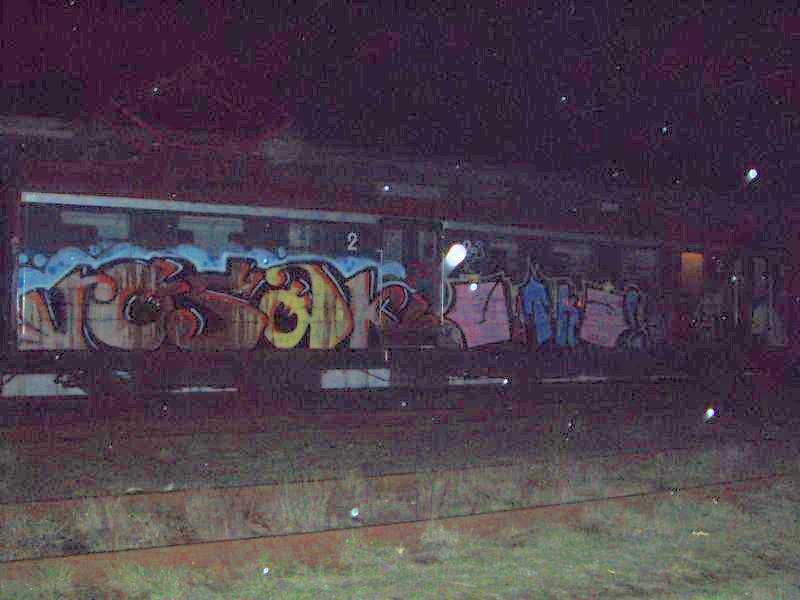 Graffiti Train - Photo by polandtrains