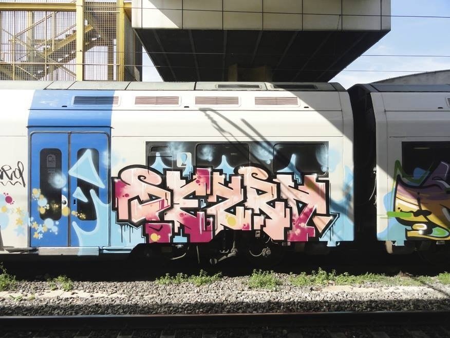 Graffiti Train - Photo by polandtrains