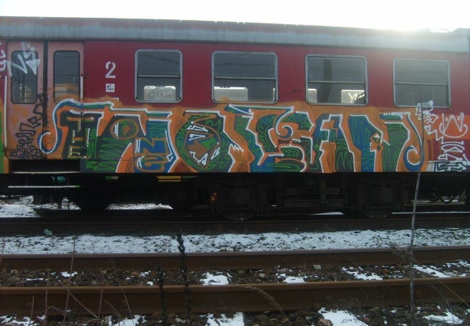 Graffiti Train - Photo by polandtrains