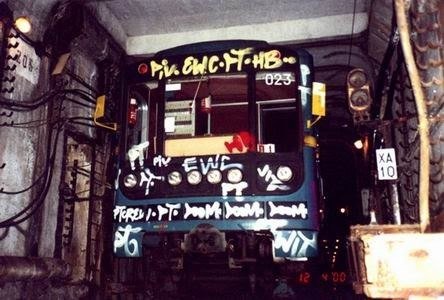 Graffiti Train - Photo by polandtrains