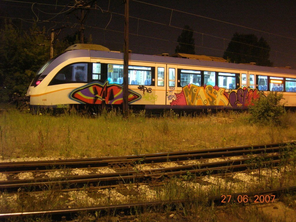 Graffiti Train - Photo by polandtrains
