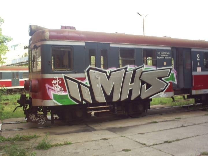 Graffiti Train - Photo by polandtrains