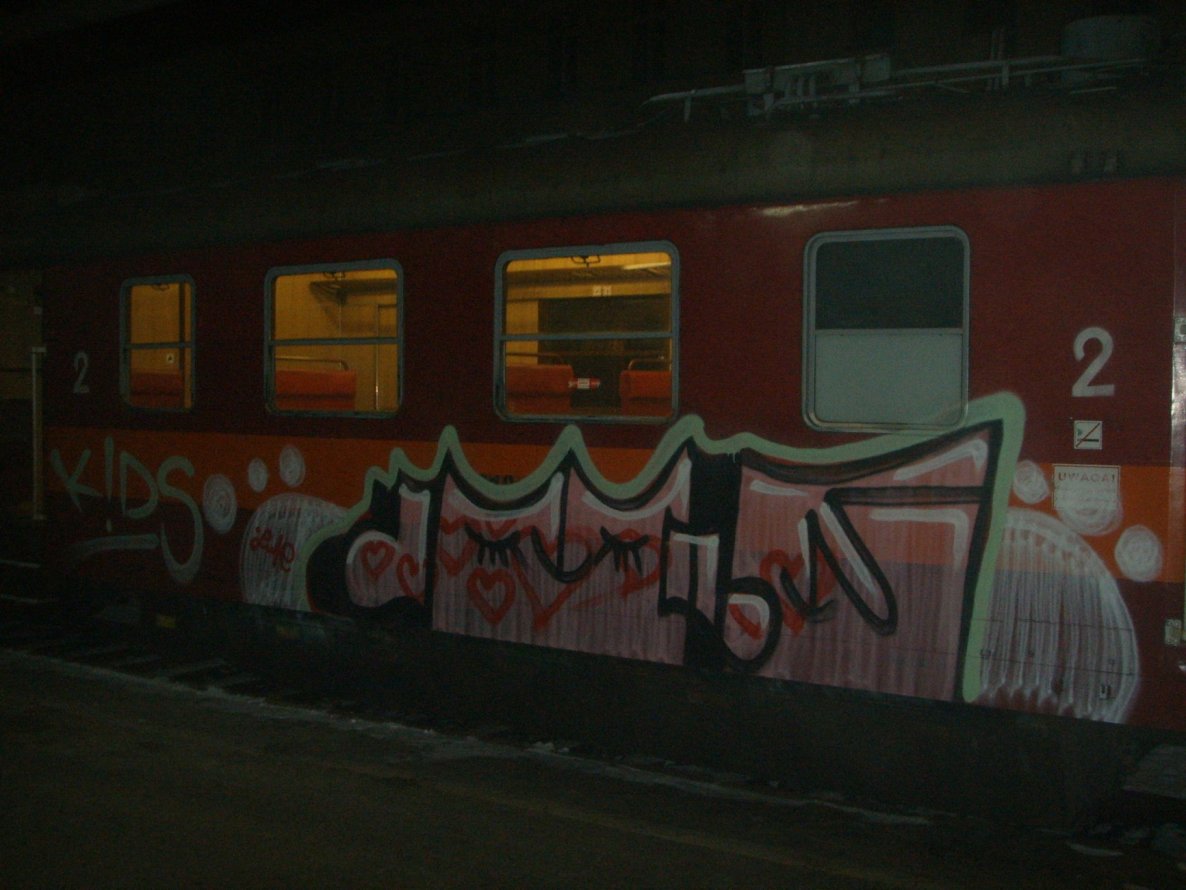 Graffiti Train - Photo by polandtrains