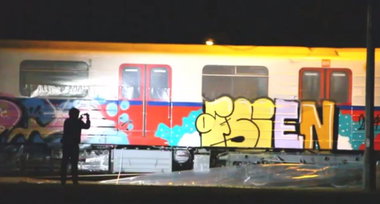 Graffiti Train - Photo by polandtrains