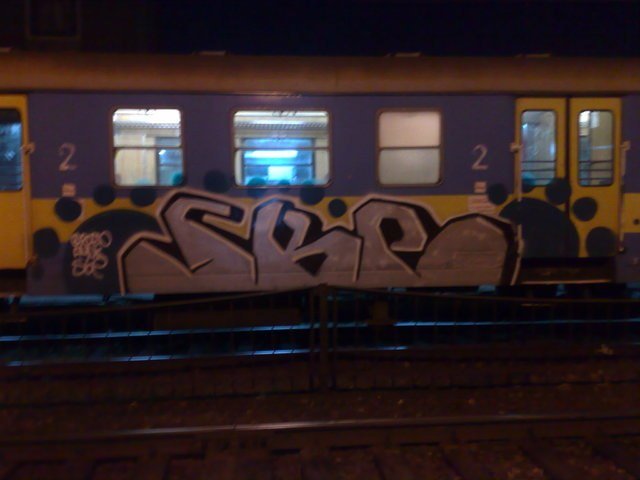 Graffiti Train - Photo by polandtrains