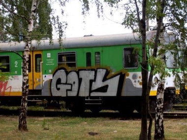 Graffiti Train - Photo by polandtrains